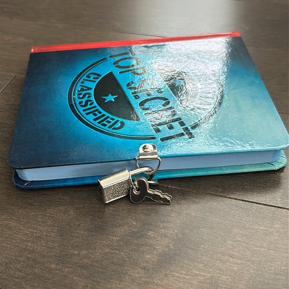 ✨Host Pick✨Top Secret Diary with Lock, Journal, Spy Classified Confidential - Picture 5 of 15